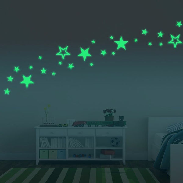 PACK OF 100 – 3D GLOWING STARS